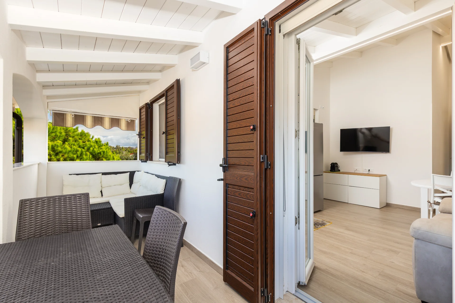 Terrazza appartamento La Casa di Laura in Sardegna